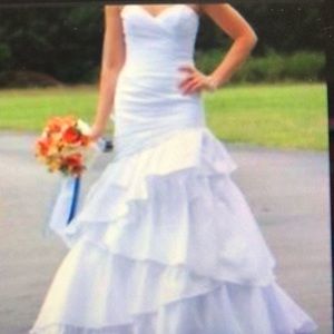 Watters WToo wedding dress size 8